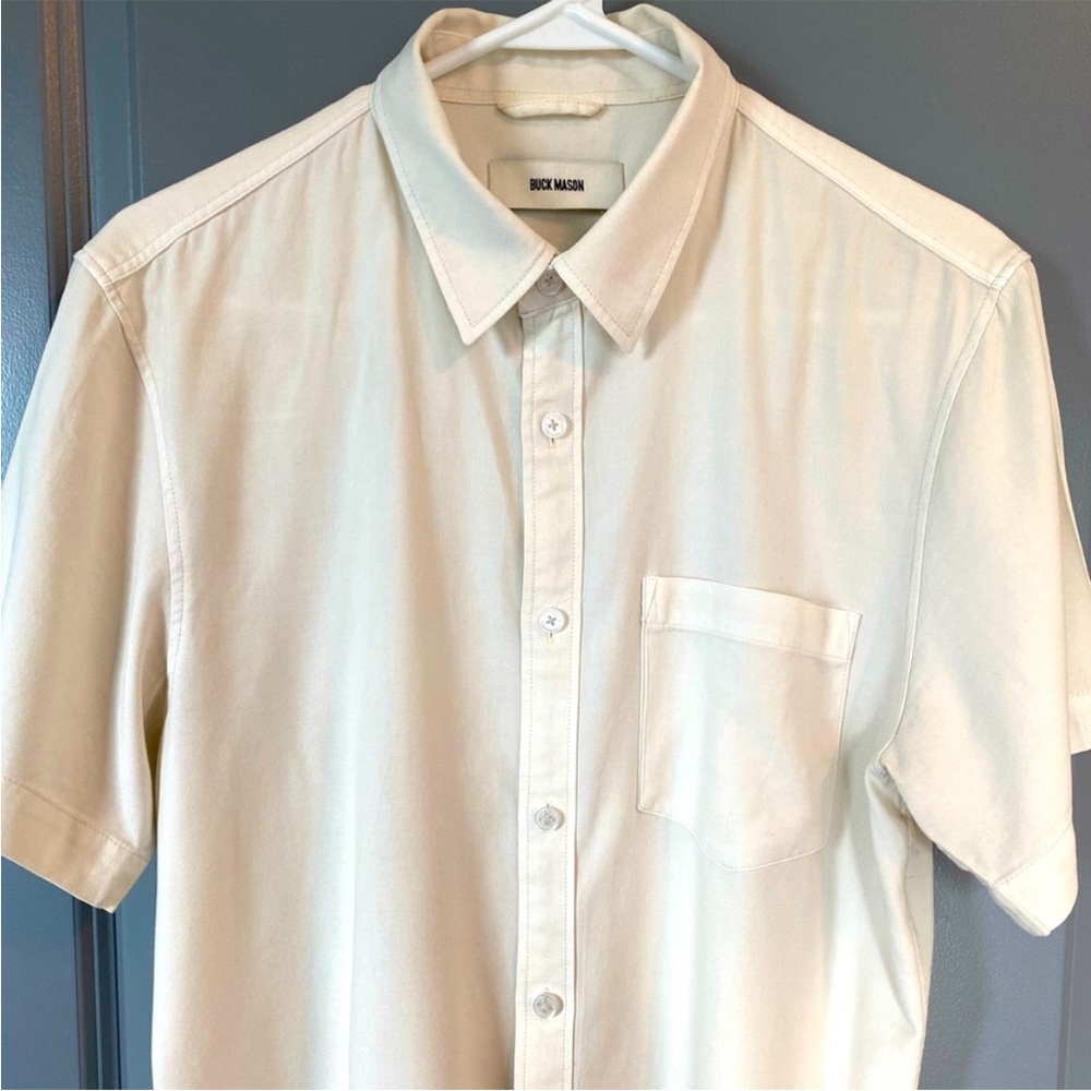 Buck Mason Button Up Short Sleeve Shirt